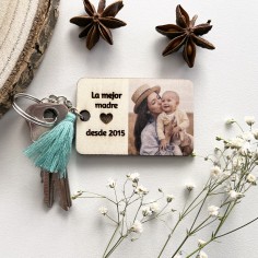 LLAVERO DE MADERA...