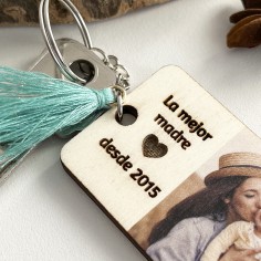LLAVERO DE MADERA... 2
