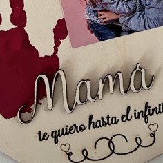 PLACA CIRCULAR DE MADERA... 2