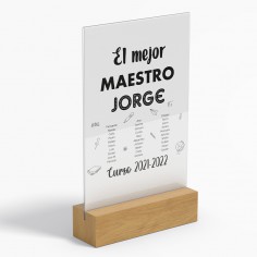 METACRILATO PARA PROFESOR/A