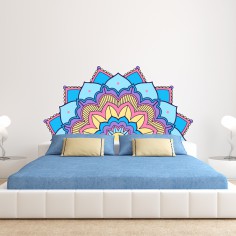 Cabecero de vinilo "Mándala...