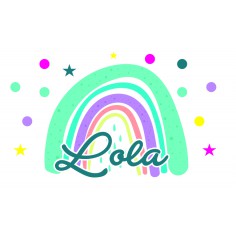 Botella personalizada arcoiris 2