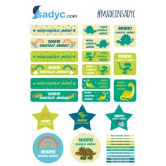 Pegatinas multiusos...