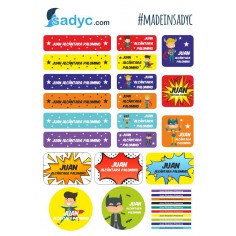 Pegatinas multiusos...