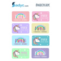 Pegatinas multiusos...