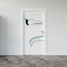 VINILO PARA PUERTAS COCODRILO