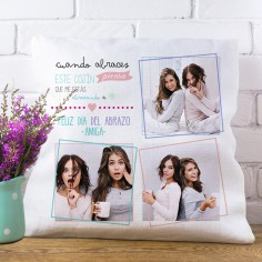 Cojin personalizado Abrazos