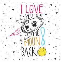 Bolsa Hasta la luna 2