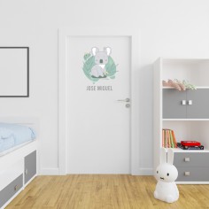 Vinilo con nombre Koala