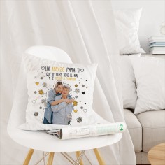 Cojín personalizado Abrazos...