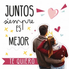 Cojín personalizado JUNTOS... 2