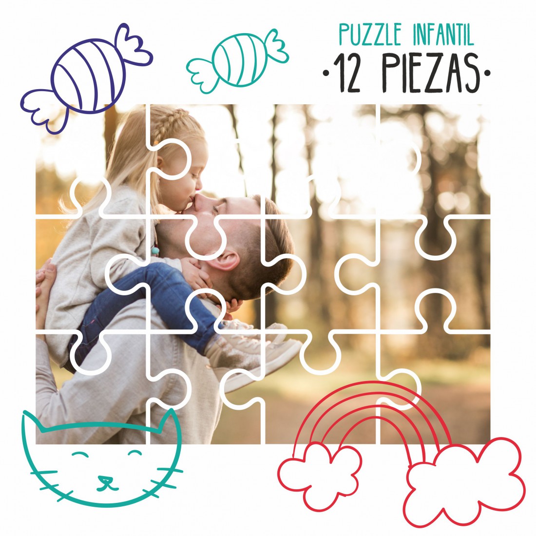 Puzzle Personalizado infantil (12