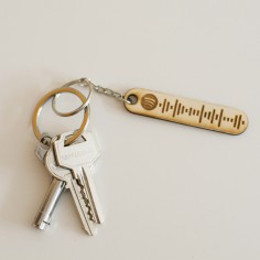 Llavero de madera Canción...