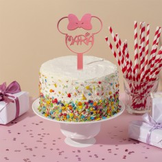 Topper Nombre  Minnie 2