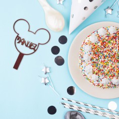 Topper Nombre  Mickey 2